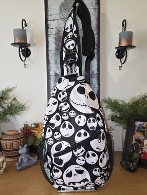 Nightmare Before Christmas Jack Skellinton Sling Bag NWOT